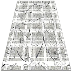 Decormat Zunanja preproga Listi pošasti 140x210 cm