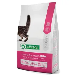 Natures Protection Hrana za mačiće velikih rasa Large Kitten, 2 kg