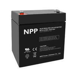 NPP NP12V-4.5Ah, AGM Baterija za UPS C20=4.5AH, T1, 90x70x101x107