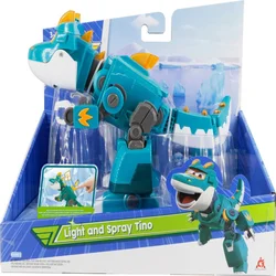 Super Wings Igračka za decu Tino, Svetlosni efekti, Plava