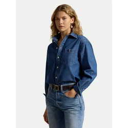 Polo Ralph Lauren Jeans srajca 211B17146001 Modra Regular Fit