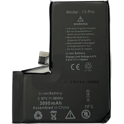 shumee Baterija za Apple iPhone 13 Pro 3095 mAh