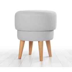 Atelier del Sofa Veccio Tabure, 51x47cm, sivo