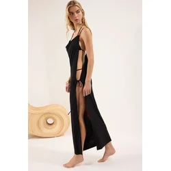 Trendyol Milla Ženska haljina Tbess25El00115, Crna