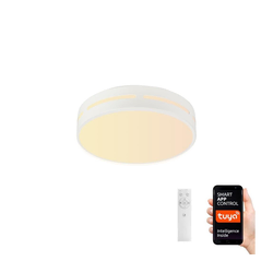 Immax NEO 07153-W40 - LED prigušiva svetiljka PERFECTO 24W/230V Wi-Fi Tuya + daljinski upravljač
