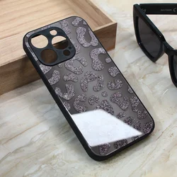 Maska za mobilni telefon iPhone 14 Pro SHINY GLASS, Siva