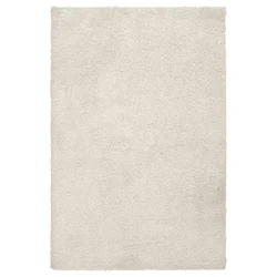 ÄRENDE Tepih, visoki flor, prljavobela, 120x180 cm