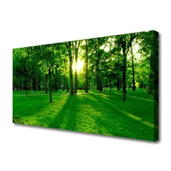 tulup.si Slika na platnu Forest park nature 100x50 cm