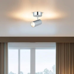 Opviq Luster Oktano-51-11, O6, 12cm, IP20 Srebrne boje
