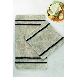 Lessentiel Maison Set 2 prostirke za kupatilo Krem