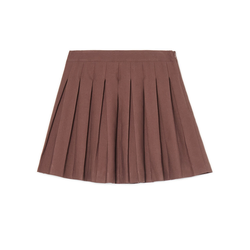 Cropp - Plisirano mini krilo - rjava
