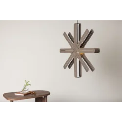 Venture Design Viseča svetilka Säfsen 80 cm rjava