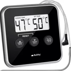 Ruhhy kuhinjski termometer s sondo, digitalni, do 250°C