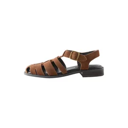 Next Sandali s paščki Forever Comfort rjava