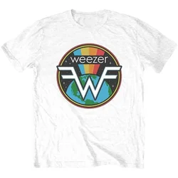 Weezer Majica Symbol Logo Unisex White XL