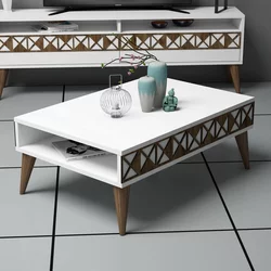 Wallity Klub sto Line 90x34,6x60?cm Beli