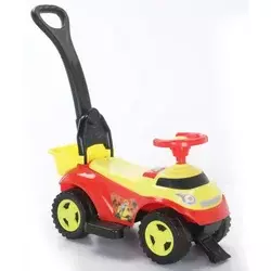 Guralica auto sa ručkom crveno-žuta ( 1043588 )