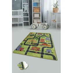 Conceptum Hypnose Tepih Small Town, 200x290cm, Zeleni