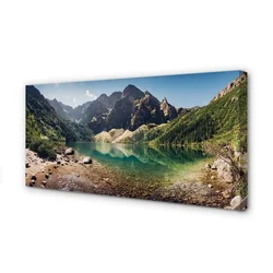 tulup.si Slika na platnu Gorsko jezero 120x60 cm