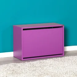 Hanah Home Cipelarnik Shc-110-Uu-1, 60 cmx42 cmx30 cm, Ljubičasti