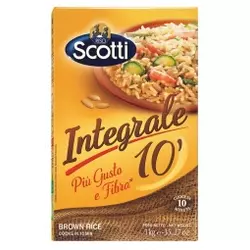 Integralna smeđa riža 10′, 1kg | RISO SCOTTI