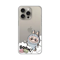 Silikonska maska za iPhone 15 Pro Max 6.7 Print Skin La Bubu Macaron