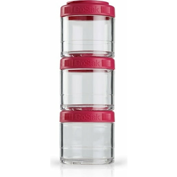 Blender Bottle GoStak™ prošireni set  - 3 x 100 ml - Pink fashion