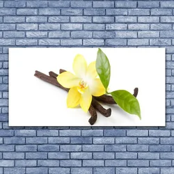 tulup.si Slika na platnu Vanilla listih rastlin 125x50 cm