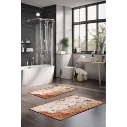 Lessentiel Maison Set prostirki za kupatilo CT-5018, 2 Komada, Šarena