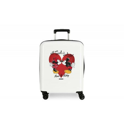 Minnie & Mickey ABS kofer 55 cm bela ( 43.917.22 )
