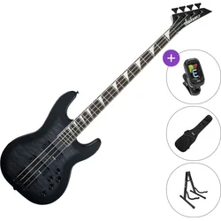 Jackson JS3Q Concert Bass AH SET Transparent Black Sunburst Električna bas kitara