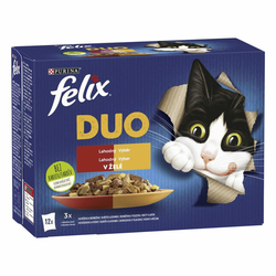 Felix Fantastic DUO masový výběr v želé 72 x 85 g