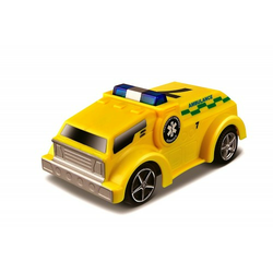 Model of Car Bburago Go Gears Race   Rescue Ambulance BU 30350