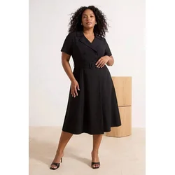 Trendyol Curve Ženska haljina Tbbss26Ah00069, Crna