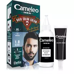 Krema za bojenje kose, brade i brkova | CAMELEO MEN crna 1.0 | Kozmo Shop