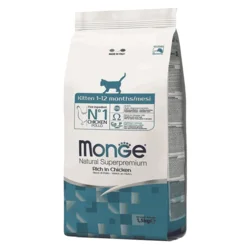 Monge Hrana za mačiće Natural Kitten, Piletina - 400 g
