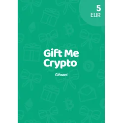 Gift Me Crypto Gift Card 5 EUR Key GLOBAL