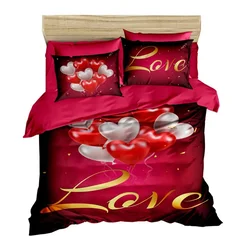 Lessentiel Maison Komplet posteljina 156, 160x220cm, Crvena