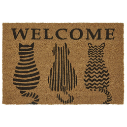 Otirač 40x40cm Welcome Cats