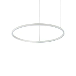 Ideal Lux - LED luster na sajli ORACLE SLIM LED/37W/230V 4000K prečnik 70 cm beo