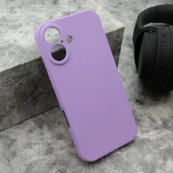 Maska VELVET TOUCH za iPhone 16/ ljubičasta