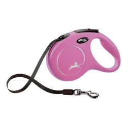 Flexi New Classic Tape Povodac za pse, XS, Roze