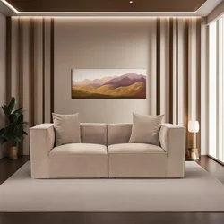 Atelier del Sofa Dvosed Sora 2 220x75x102cm Cappucino