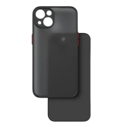 Mofajiang Maska za mobilni telefon iPhone 14 Pro Max, Providno-crna