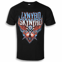 Metal majica moška Lynyrd Skynyrd - Crossed Guitars - PLASTIC HEAD - RTLS0126