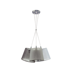 Duolla - Luster na sajli ROSSA 3xE27/40W/230V antracit/siva