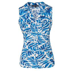 KOROSHI Bluza modra/mornarska/bela