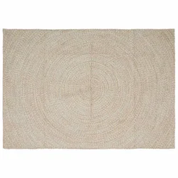 Tepisi za područja Prirodna i bijela 200 x 290 cm Juta