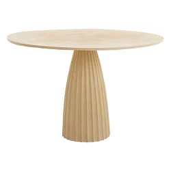 Kovinska okrogla jedilna miza o 120 cm Veglia – Light & Living
