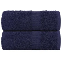 Ručnici za goste FROGN 2 kom. tamnoplave boje 30x50 cm 360 g/m2